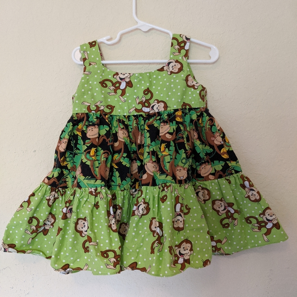 Girl's Monkey dress